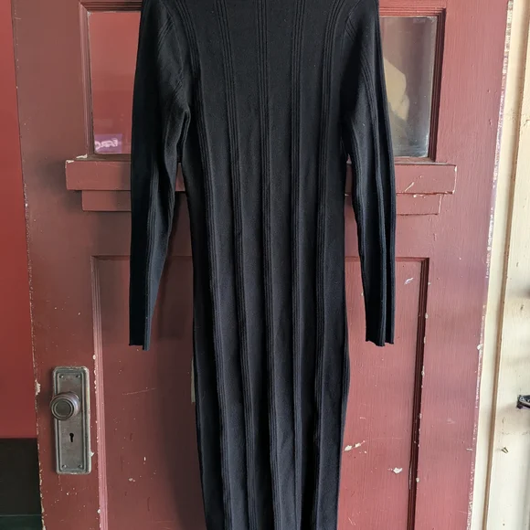Slinky L''agence Black Knit Dress